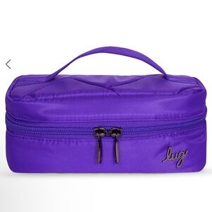 Lug‎ Purple Quilted Jewelry Travel Case